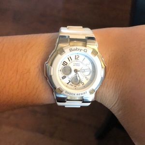 A Baby G shock resist Watch